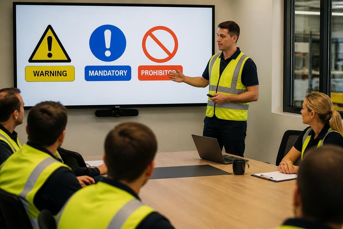 Warning signage training programme