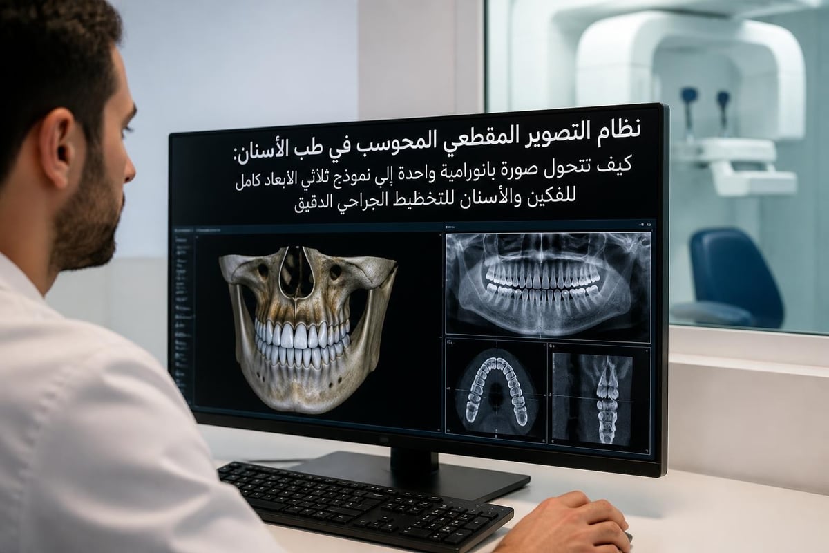 التصوير ثلاثي الأبعاد للأسنان