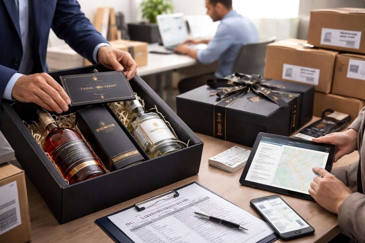 Corporate gifting workflow