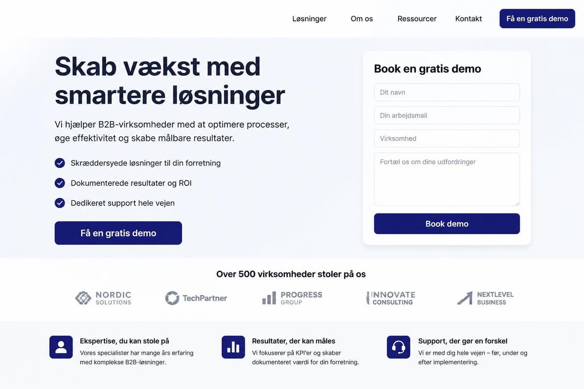 Landing page optimization