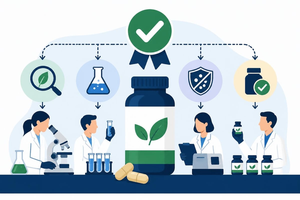 Third-party supplement certification process