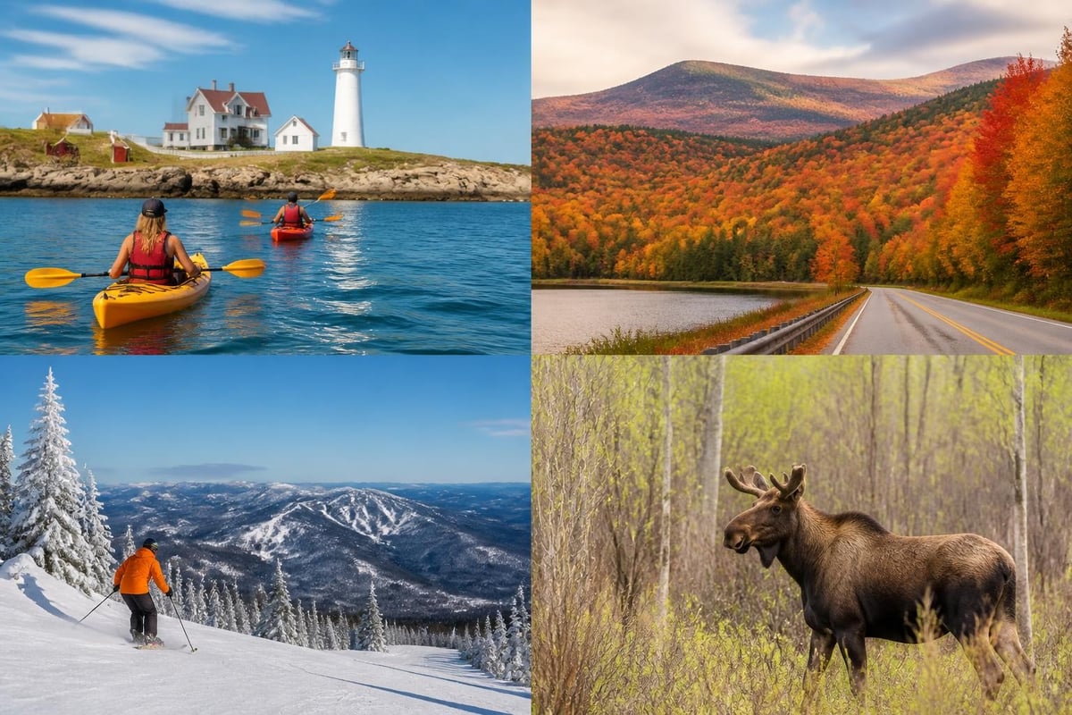Maine seasonal planning calendar