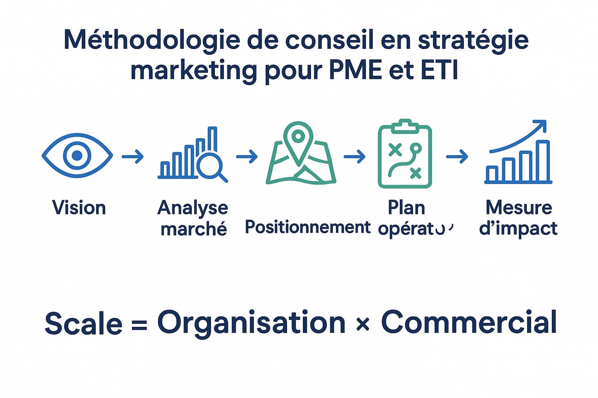 Méthodologie du Conseil en Stratégie Marketing : Les Étapes Clés