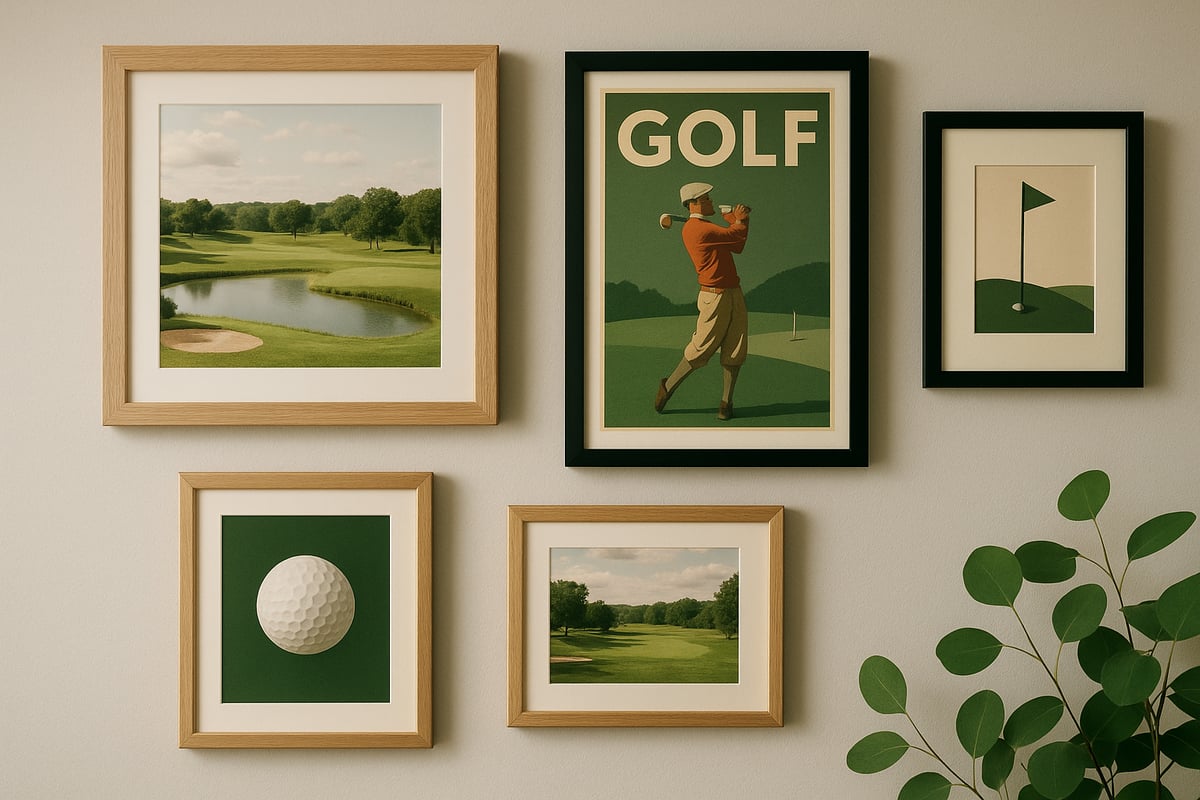 Choosing the Right Frame for Golf Art