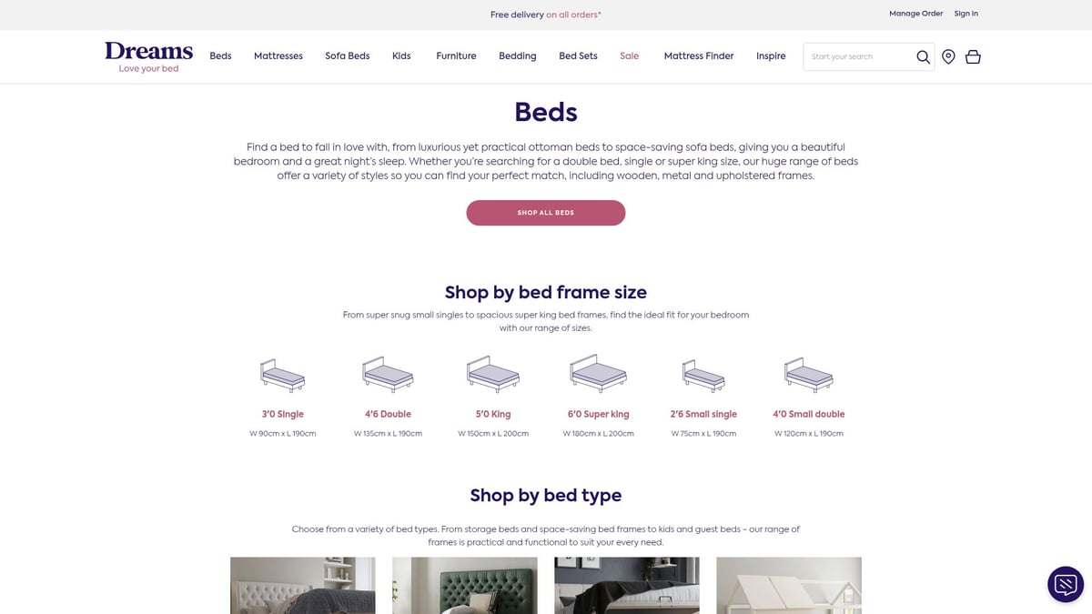 9 Stunning Luxury King Size Bed Designs to Elevate Your Room - Dreams Deacon Velvet-Finish Bed Frame