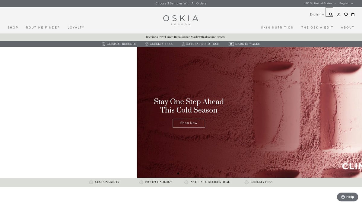 9 Essential London Skincare Products to Try in 2026 - OSKIA Renaissance Cleansing Gel