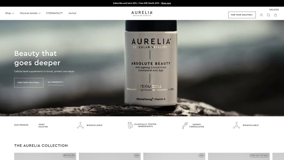 9 Essential London Skincare Products to Try in 2026 - Aurelia London Revitalise & Glow Serum