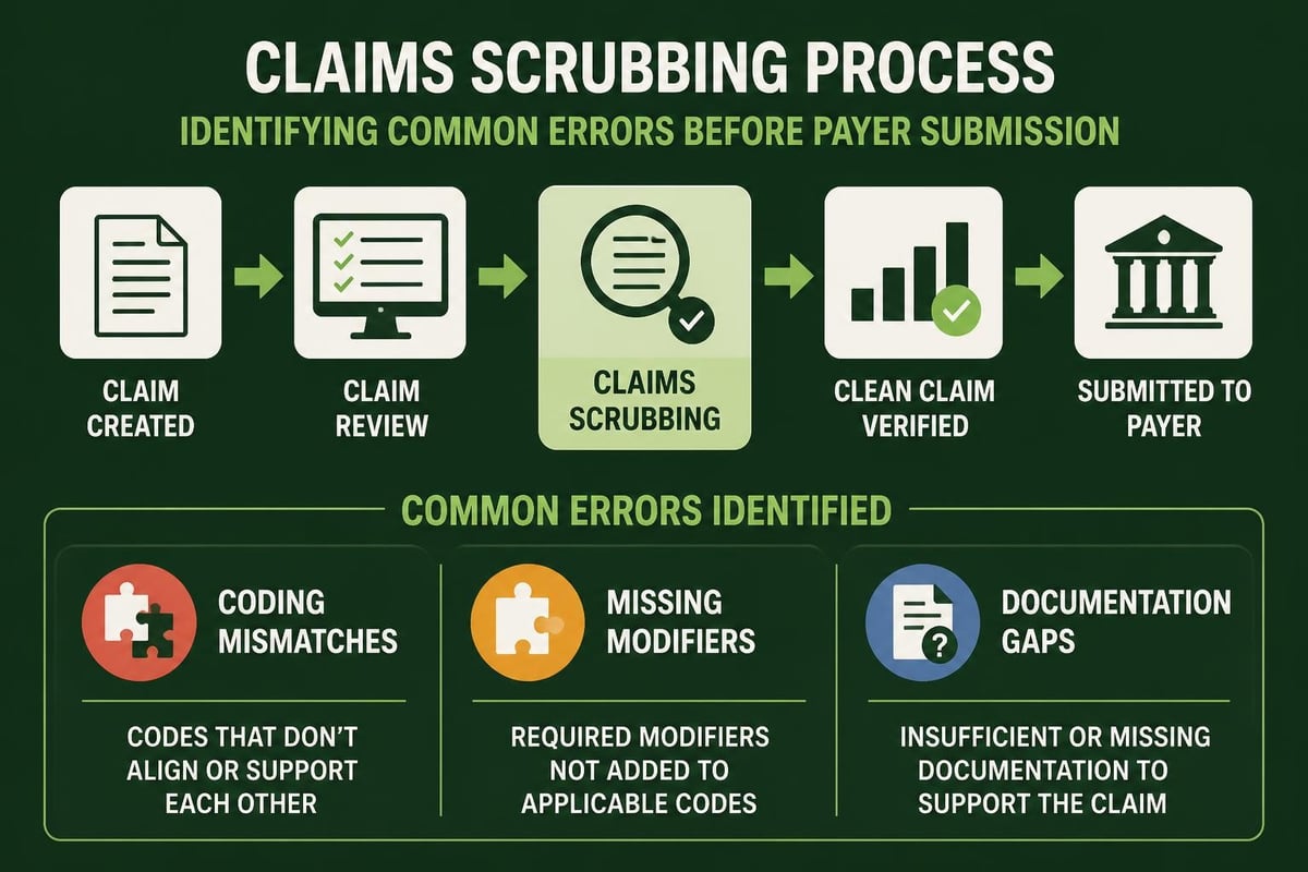 Claims submission quality control