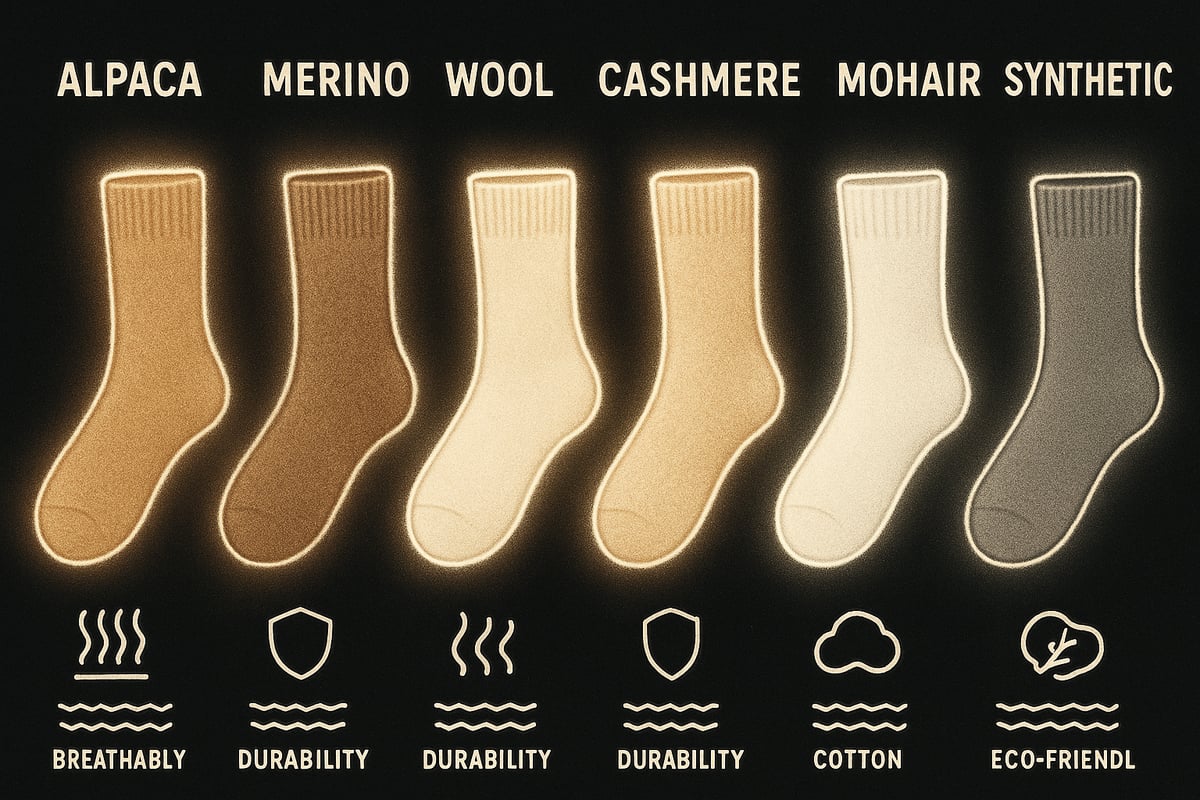 Alpaca Socks vs. Other Natural Fiber Socks: A Comparative Analysis