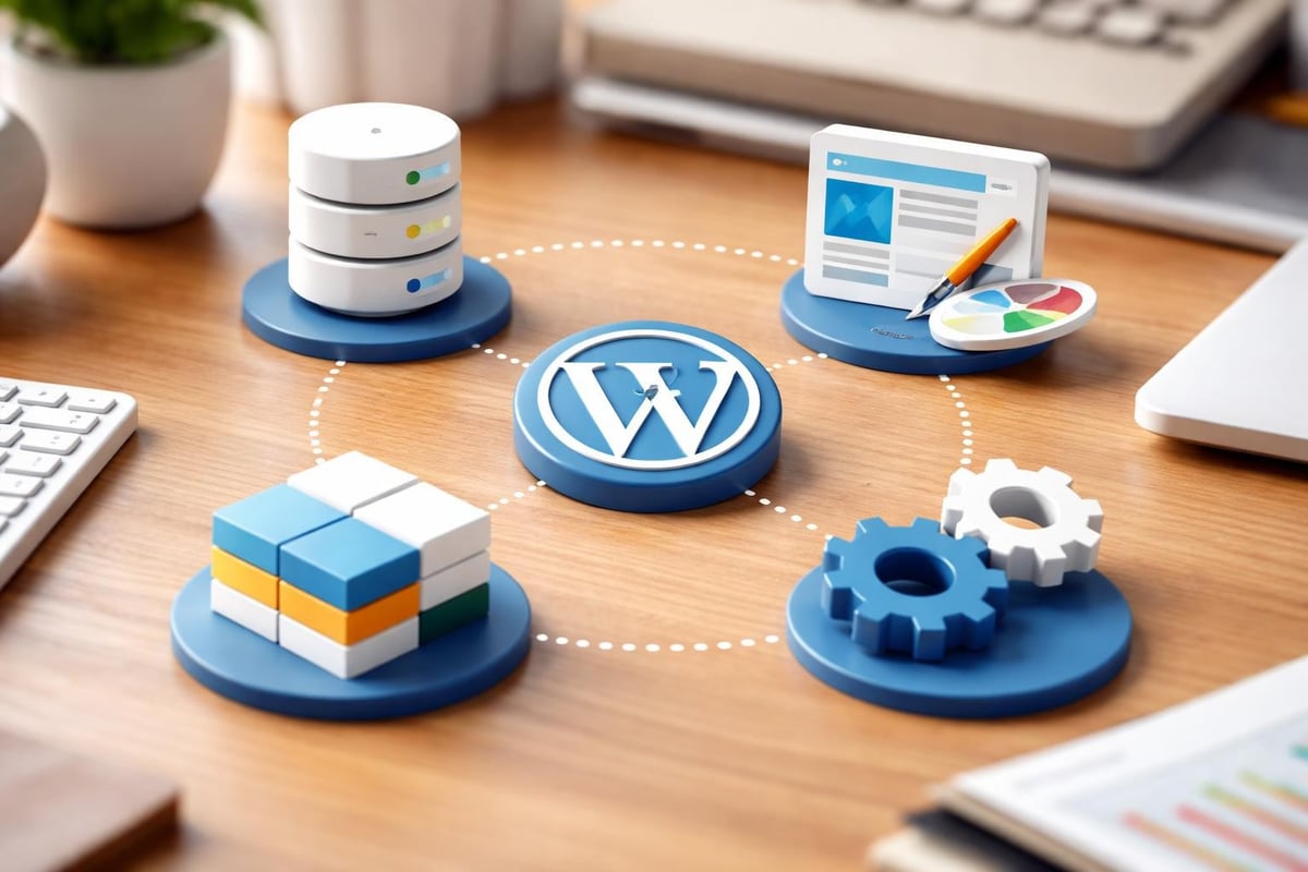 WordPress Architektur