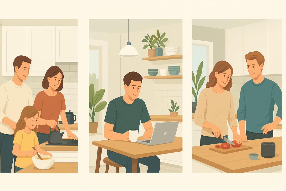 Inspiration: Einfache Küche im echten Leben