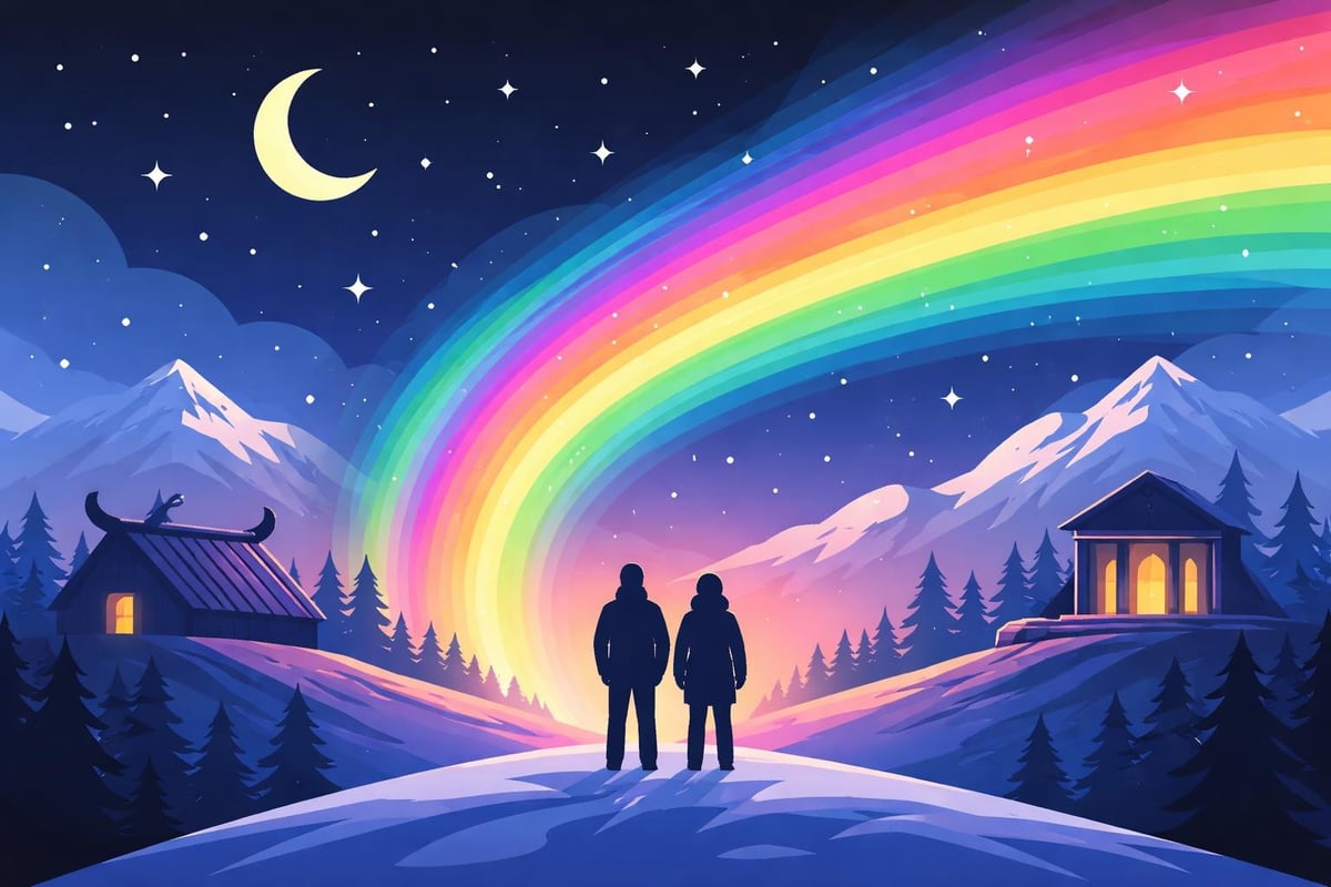 Aurora as modern bifrost