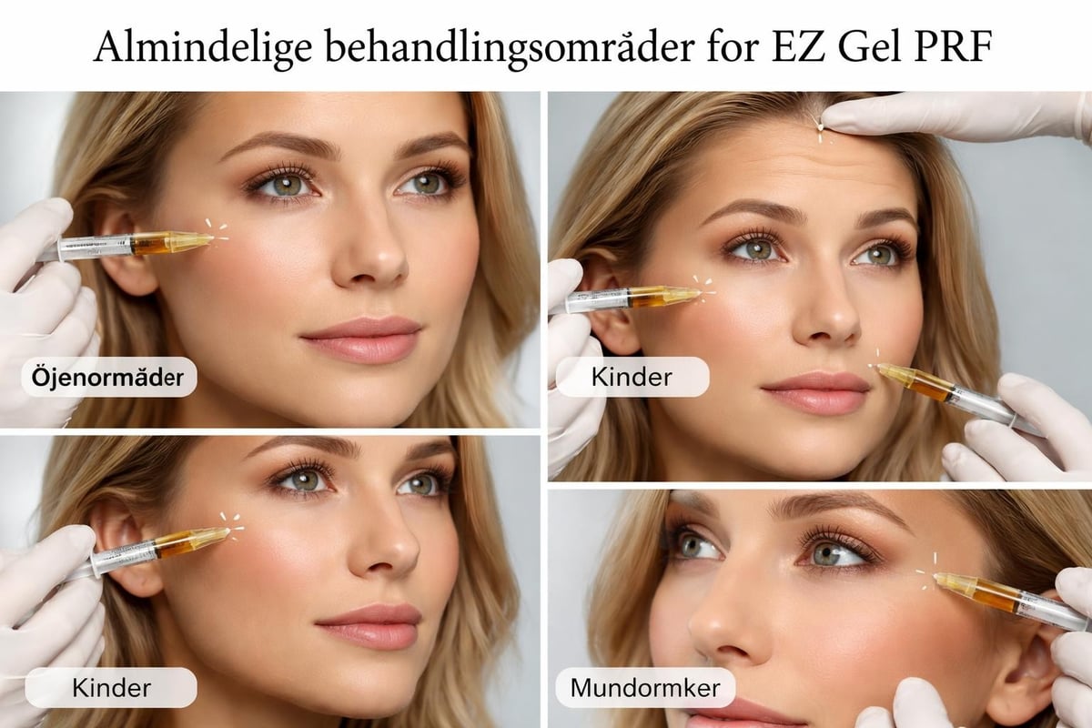 PRF behandlingszoner