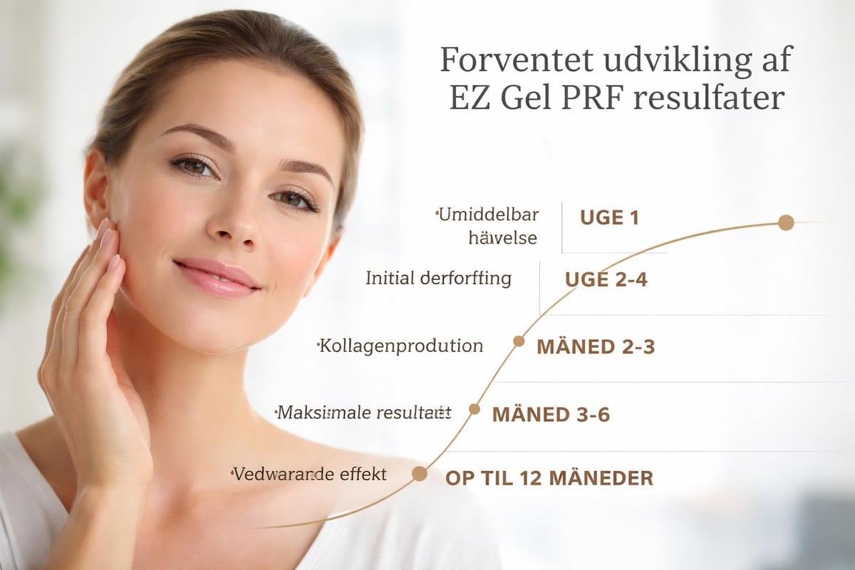 PRF resultater tidslinje