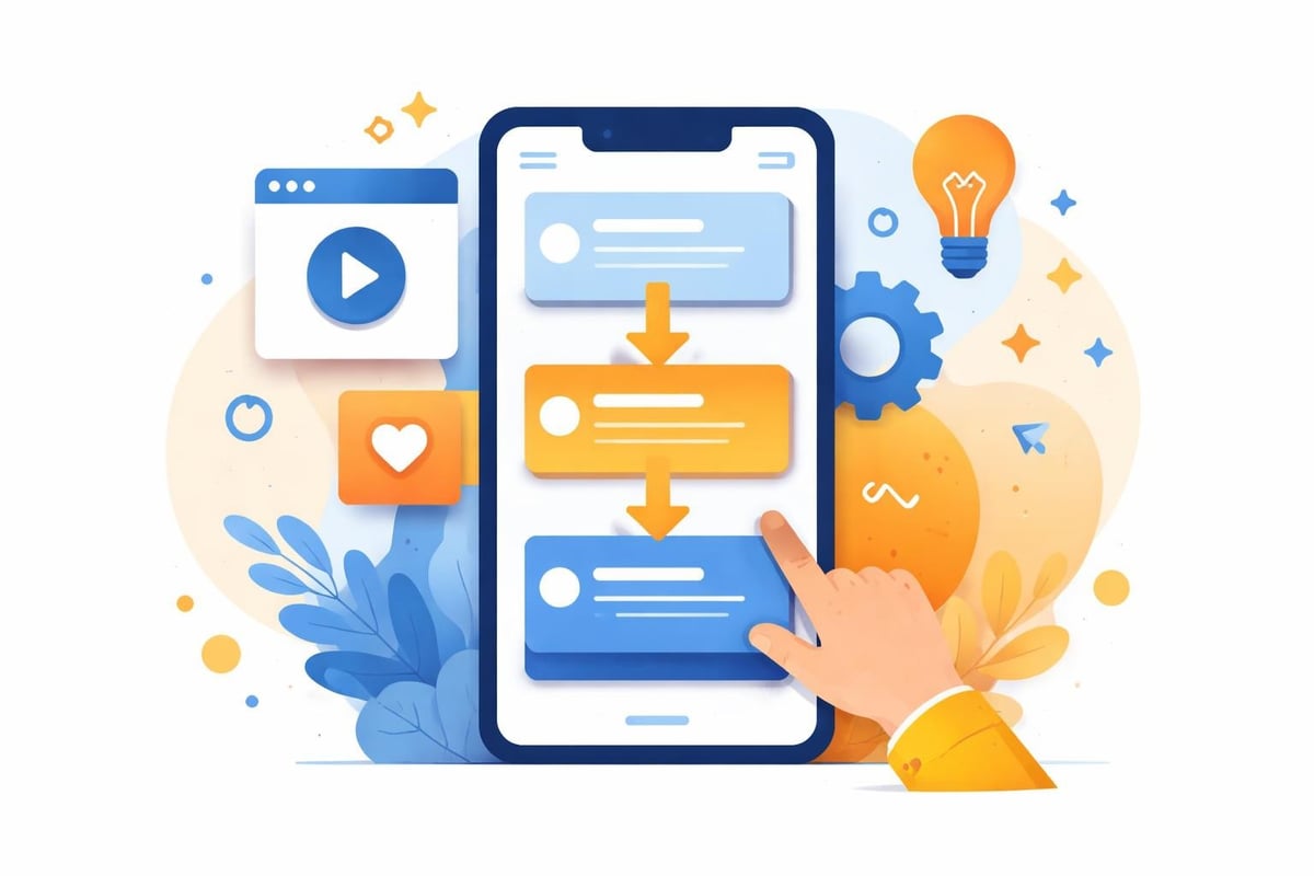 Scroll-triggered content reveal