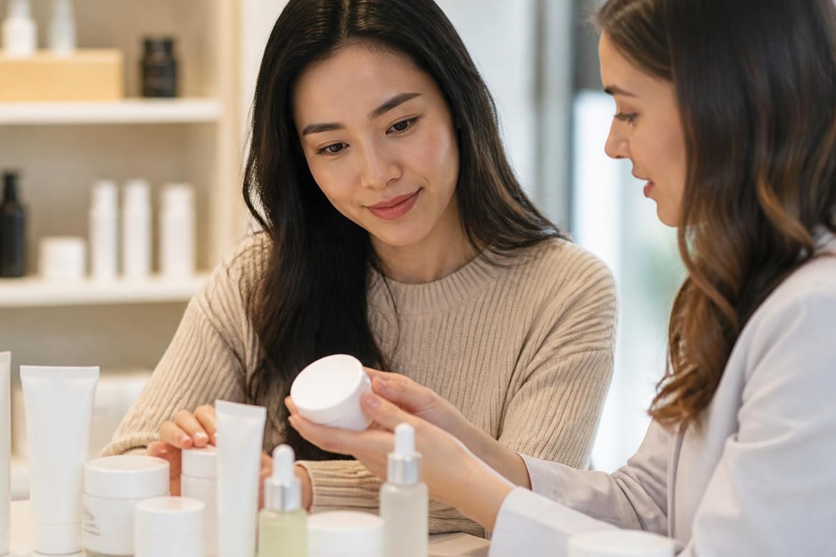 Selecting effective skincare