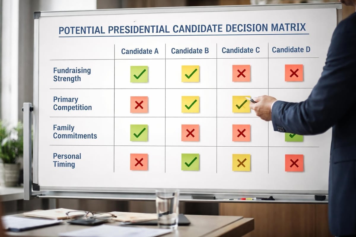 Presidential campaign decision factors