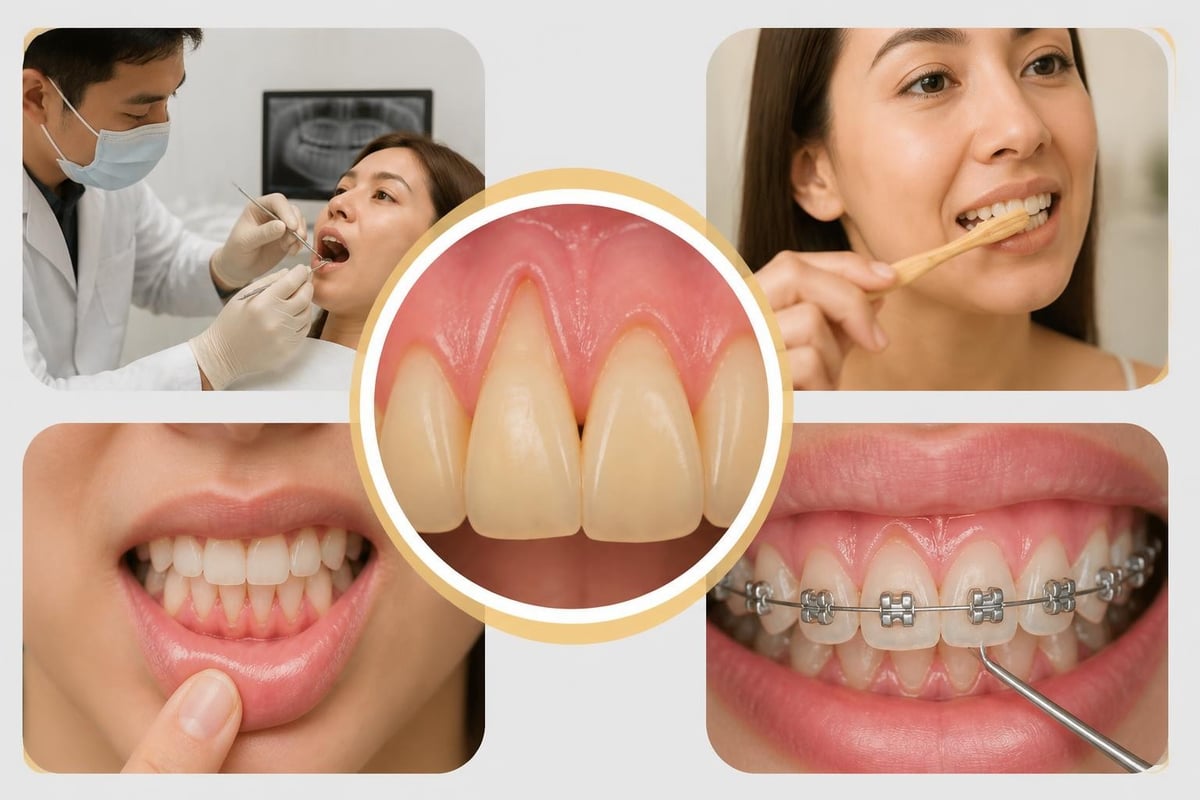 Causes of gum recession