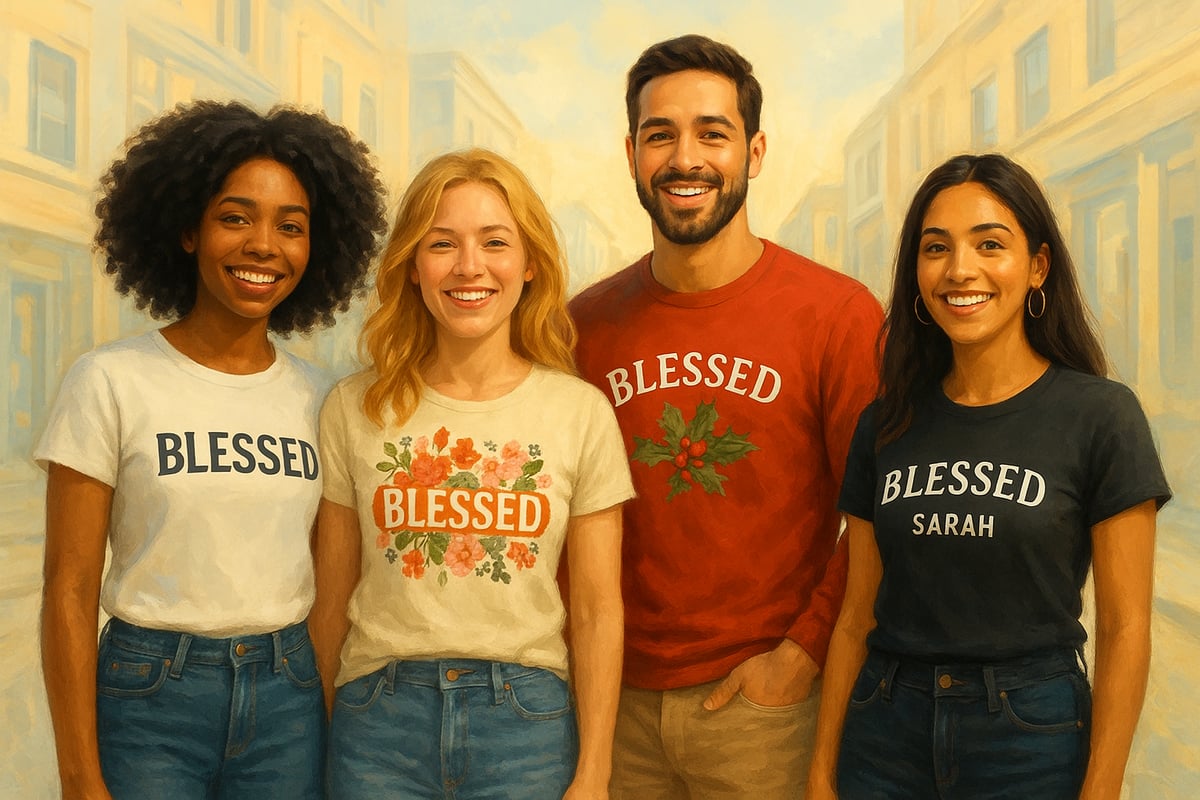 Most Popular Styles and Designs of Blessed Shirts in 2026
