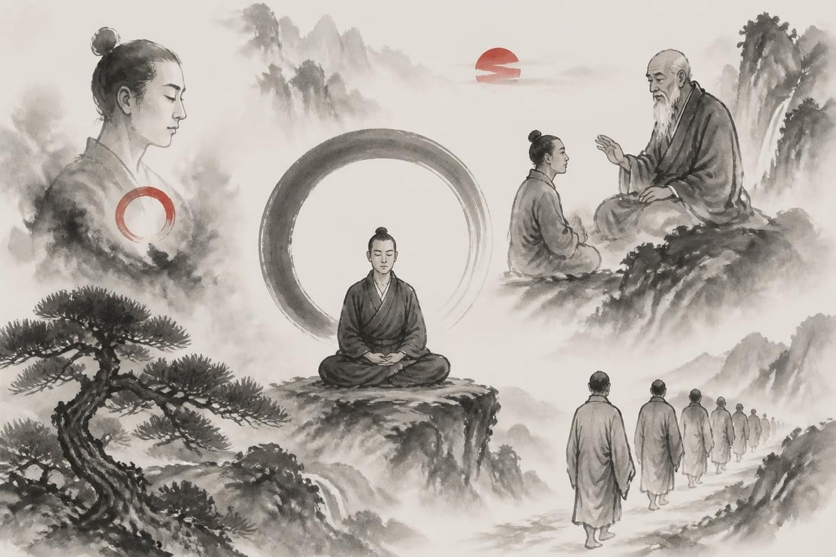 Zen meditation practice
