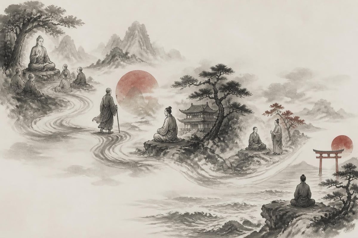Zen Buddhism evolution
