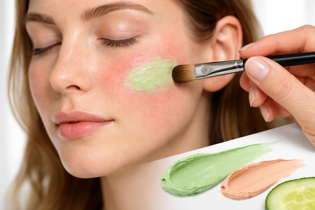 Color theory and redness neutralization