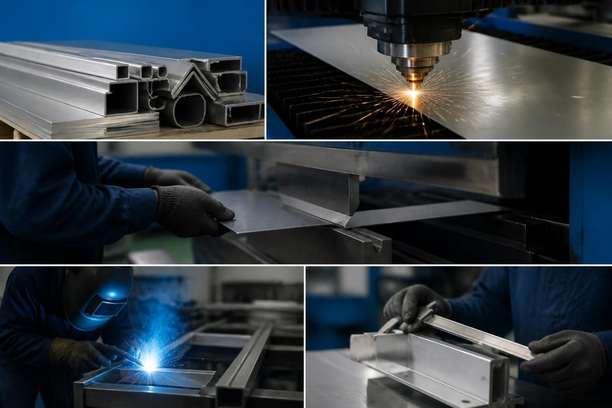 Aluminum fabrication processes