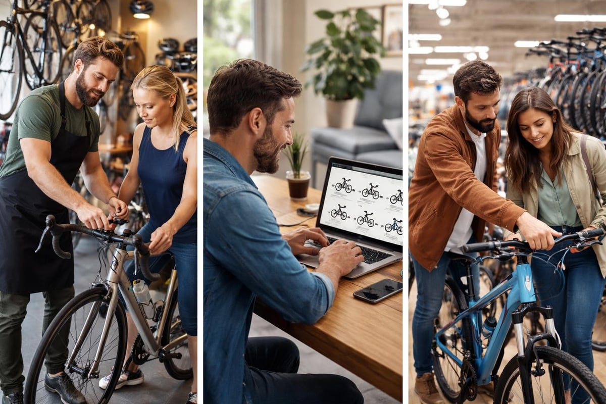 Bike shopping options comparison