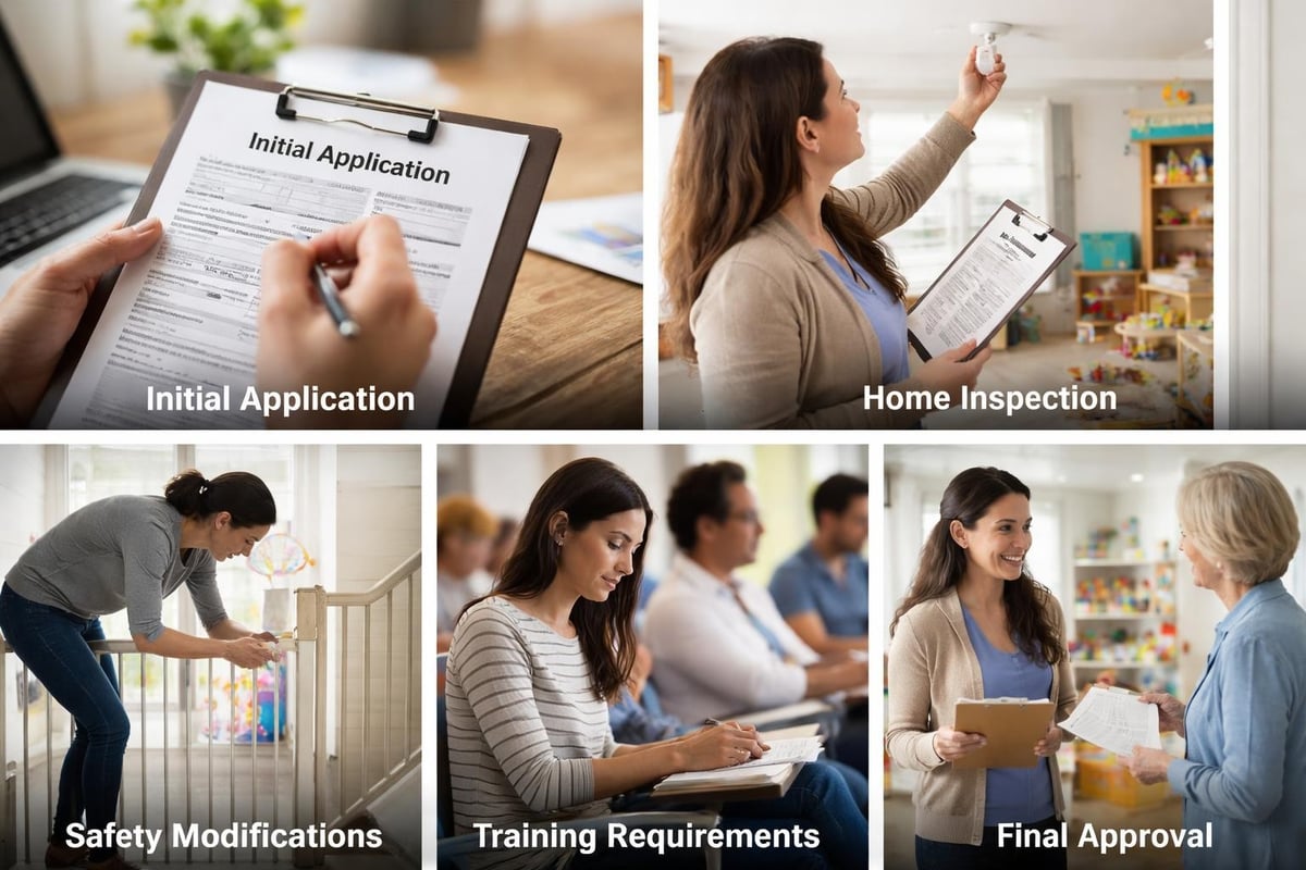Daycare licensing process