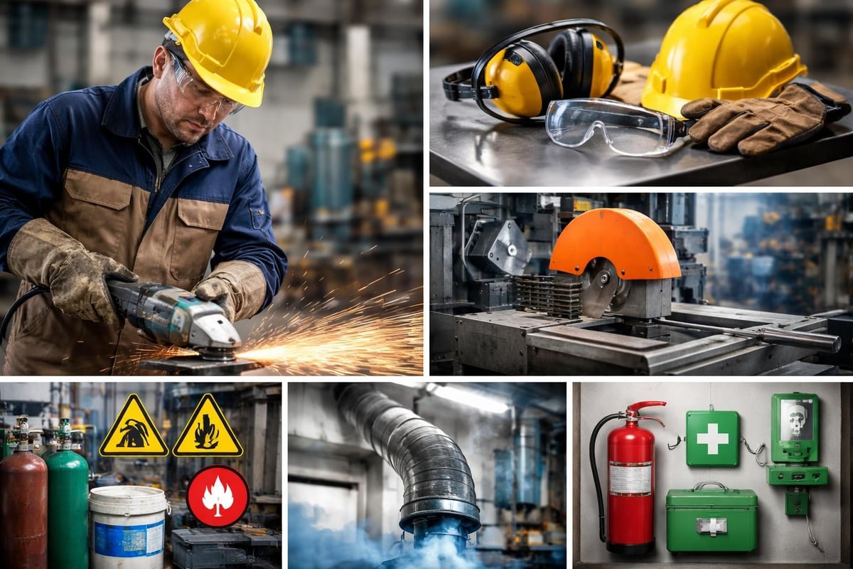 Metal fabrication safety requirements