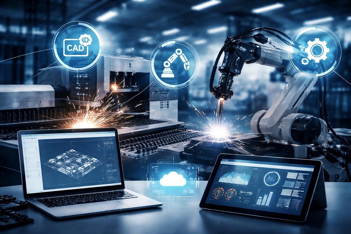 Smart manufacturing in metal fabrication