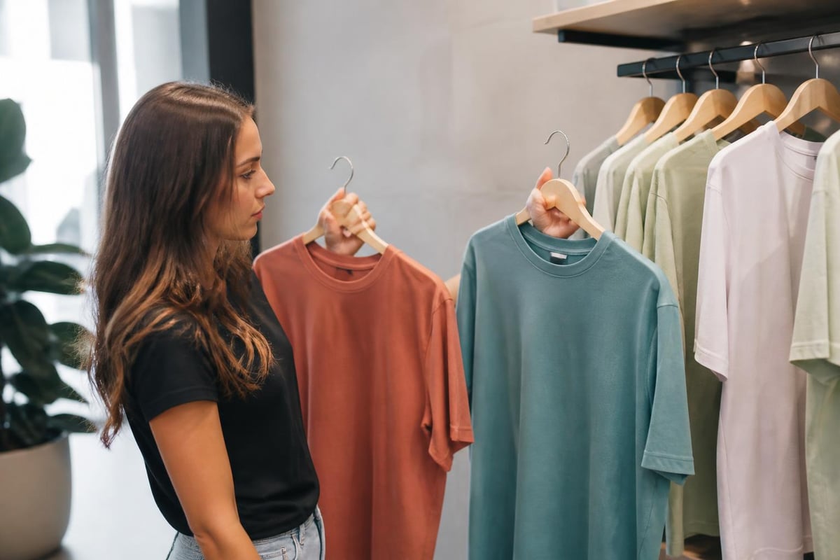 Color psychology in t-shirt selection