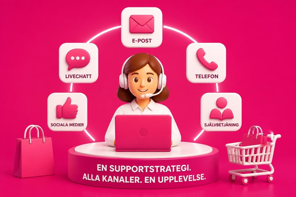 Shopify Customer Care: Strategier för Bättre Support 2026 2 Kundvårdens olika kanaler