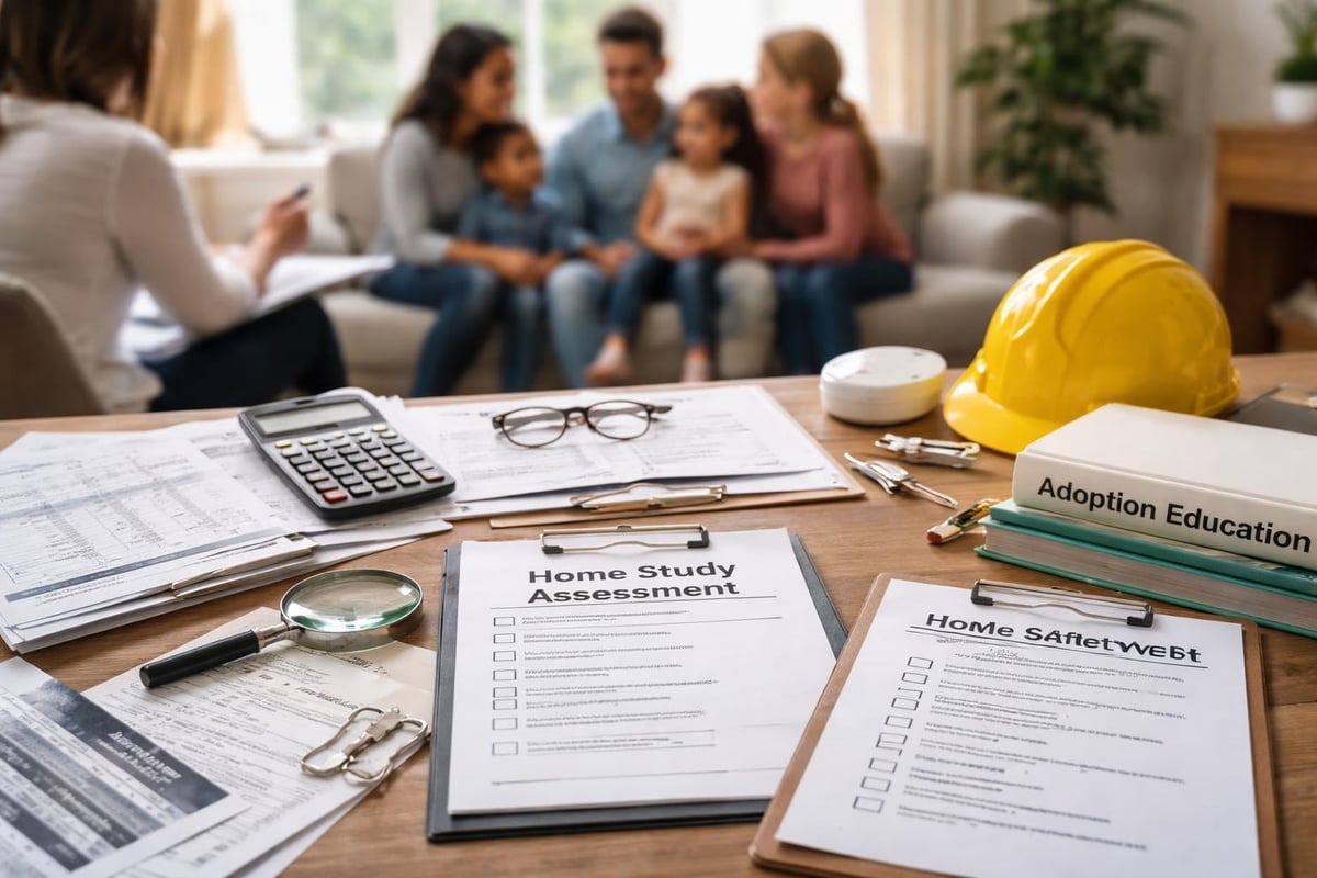 Home study evaluation components