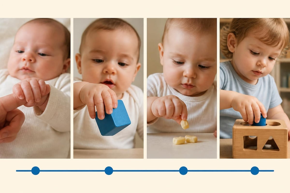 Fine motor skill development stages