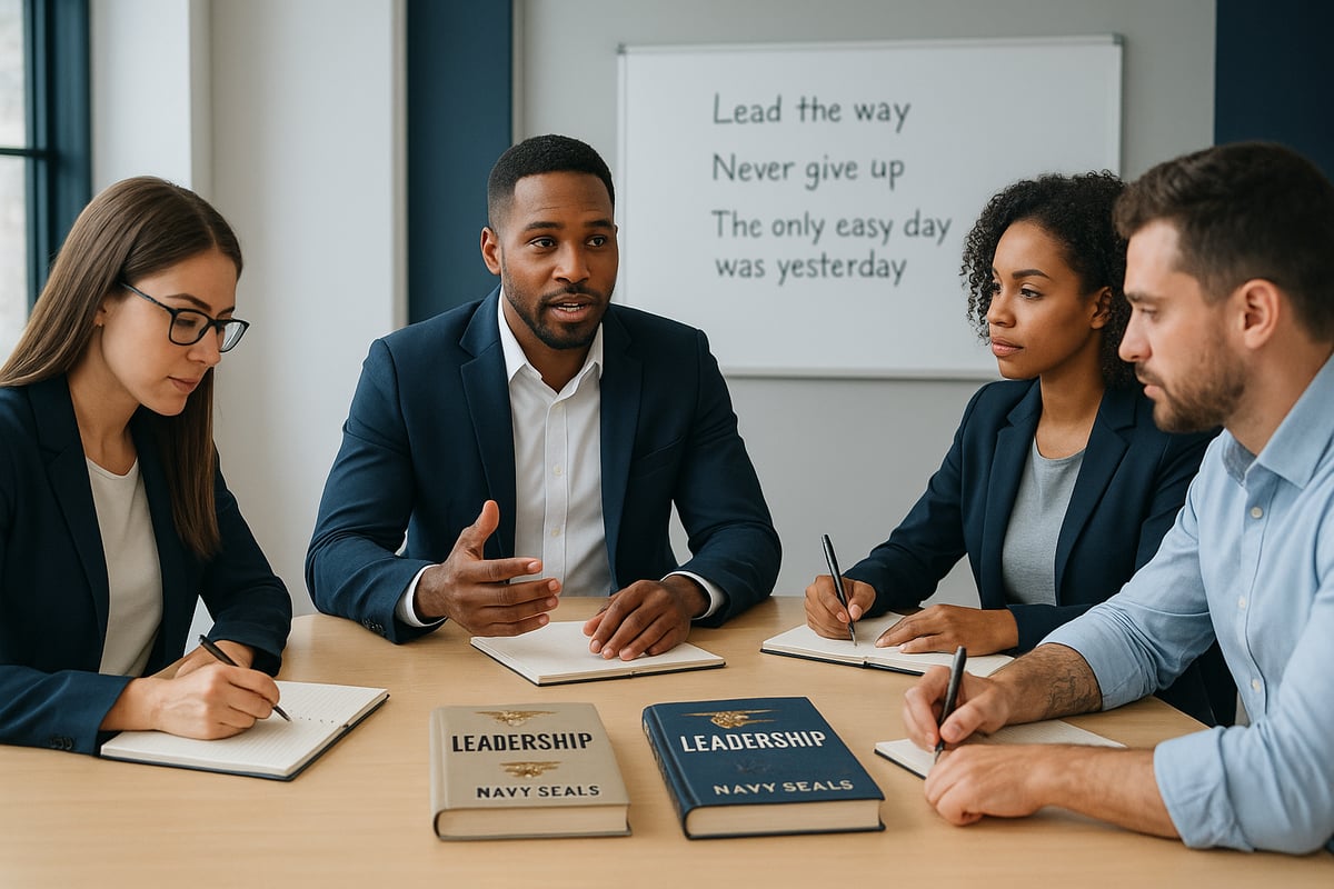 How to Apply Navy SEAL Leadership Principles in Your Organization