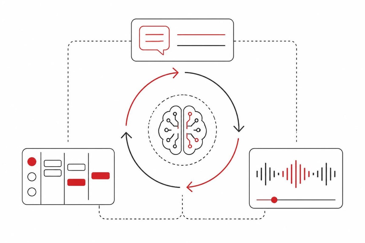 AI funnel training loop