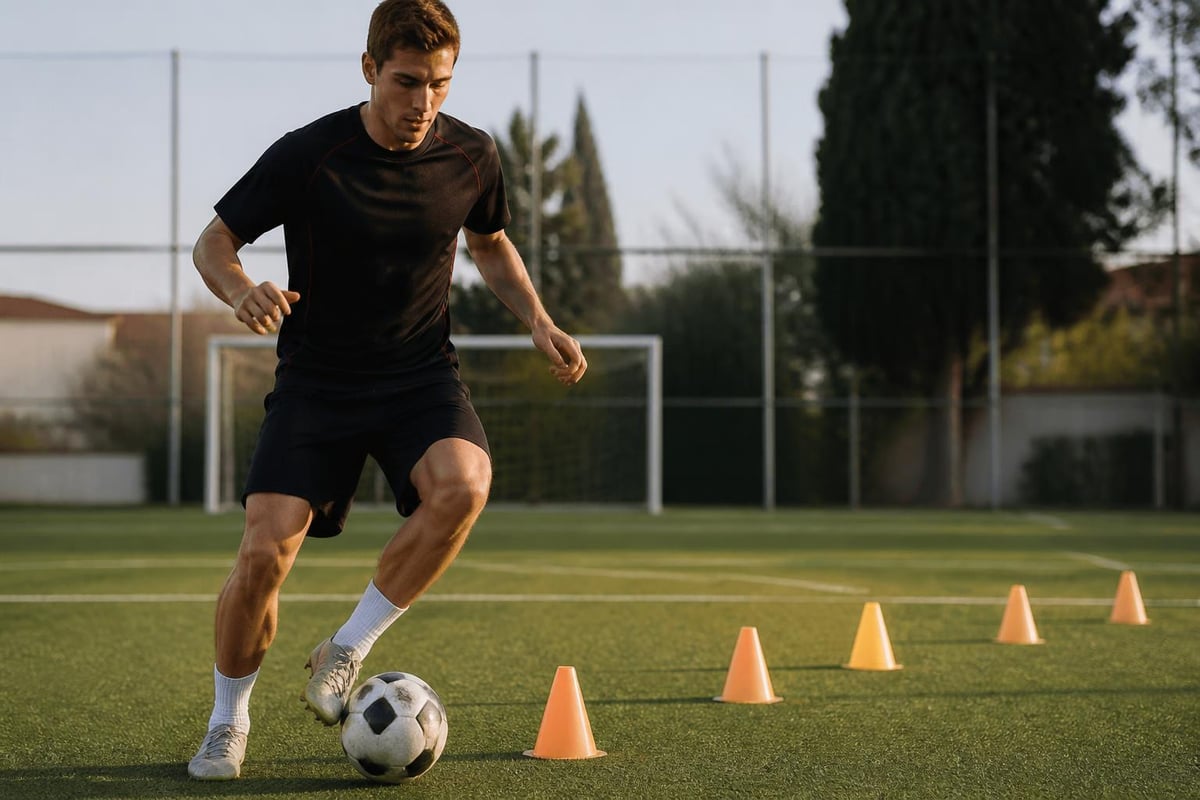 Individual soccer training components