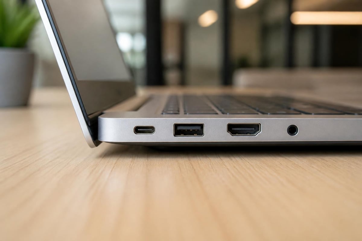 Laptop connectivity options