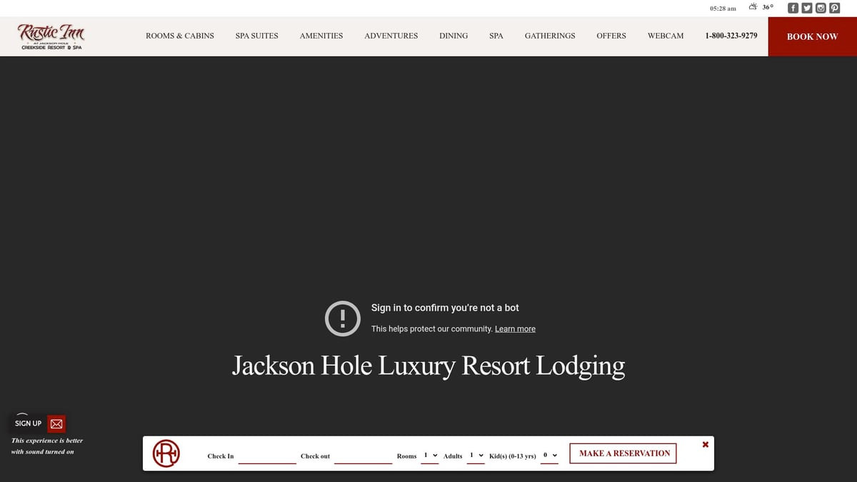 9 Best Rustic Cottages Resort Escapes to Book in 2025 - Rustic Inn Creekside Resort & Spa, Wyoming