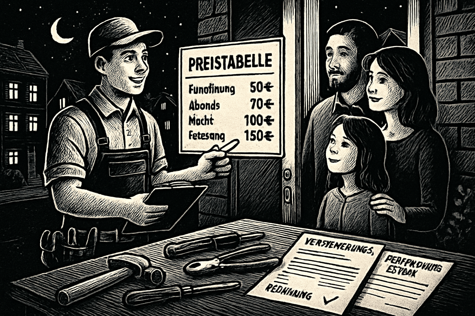 Kosten, Preise und Versicherungsfragen beim Schlüsseldienst