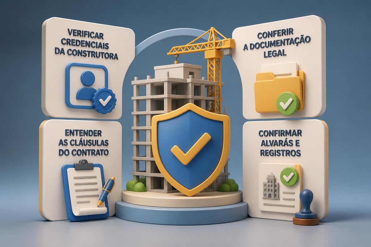Cuidados na compra de imóveis na planta