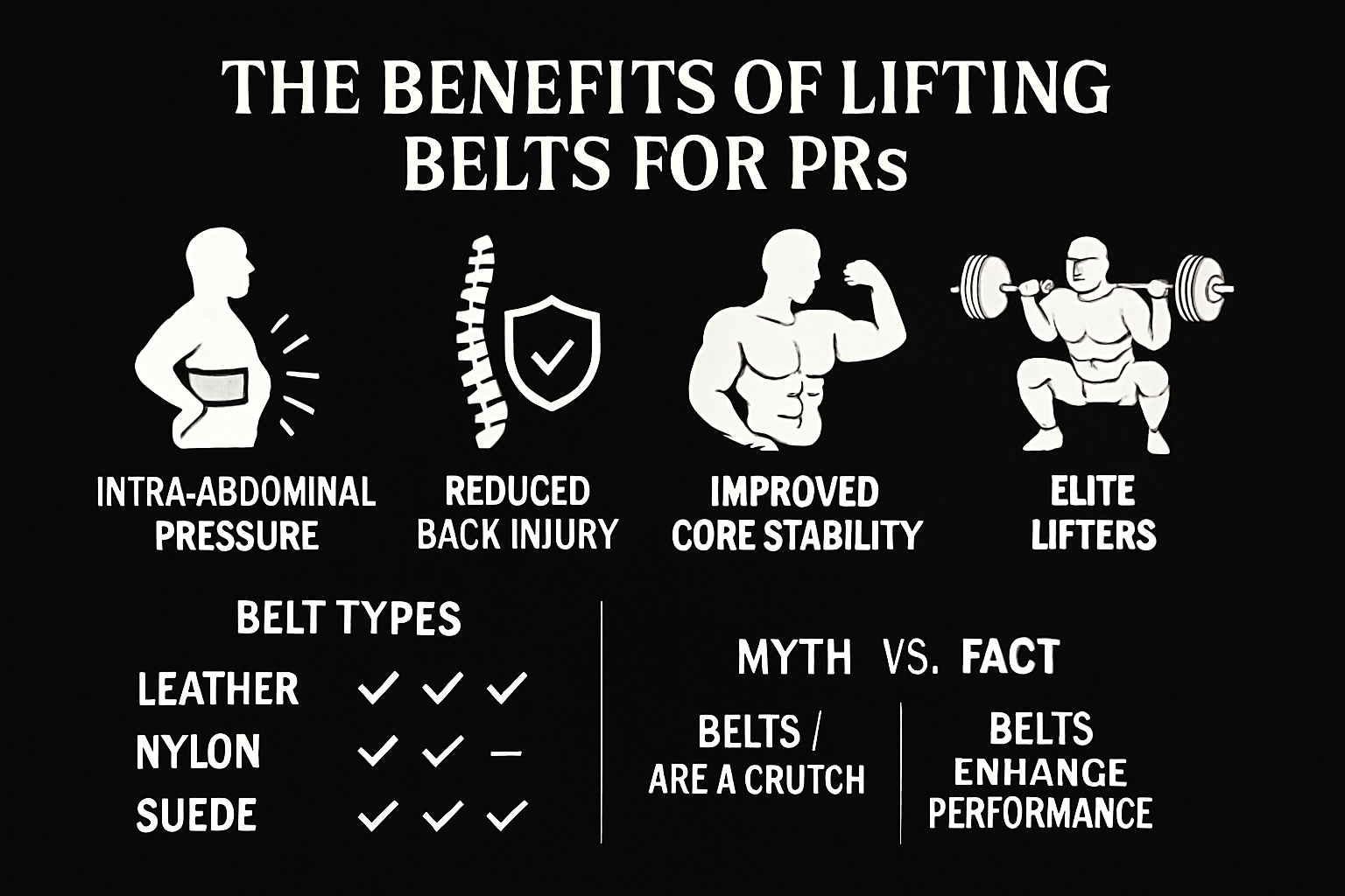 Why a Lifting Belt Matters for PRs