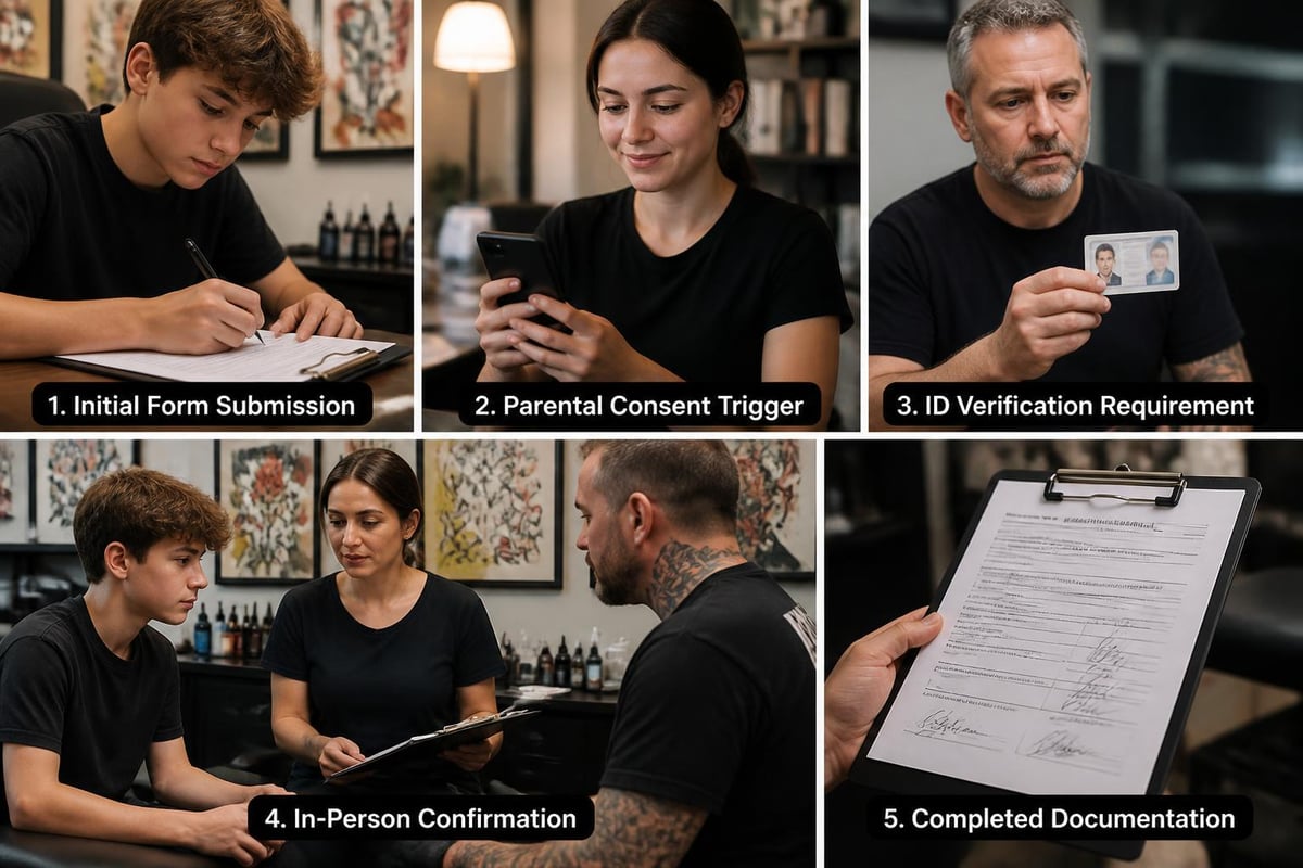 Minor consent verification