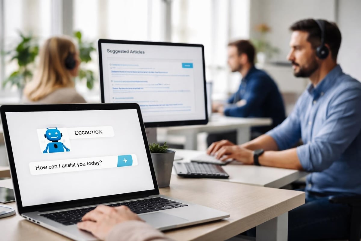 AI and human agent collaboration workflow