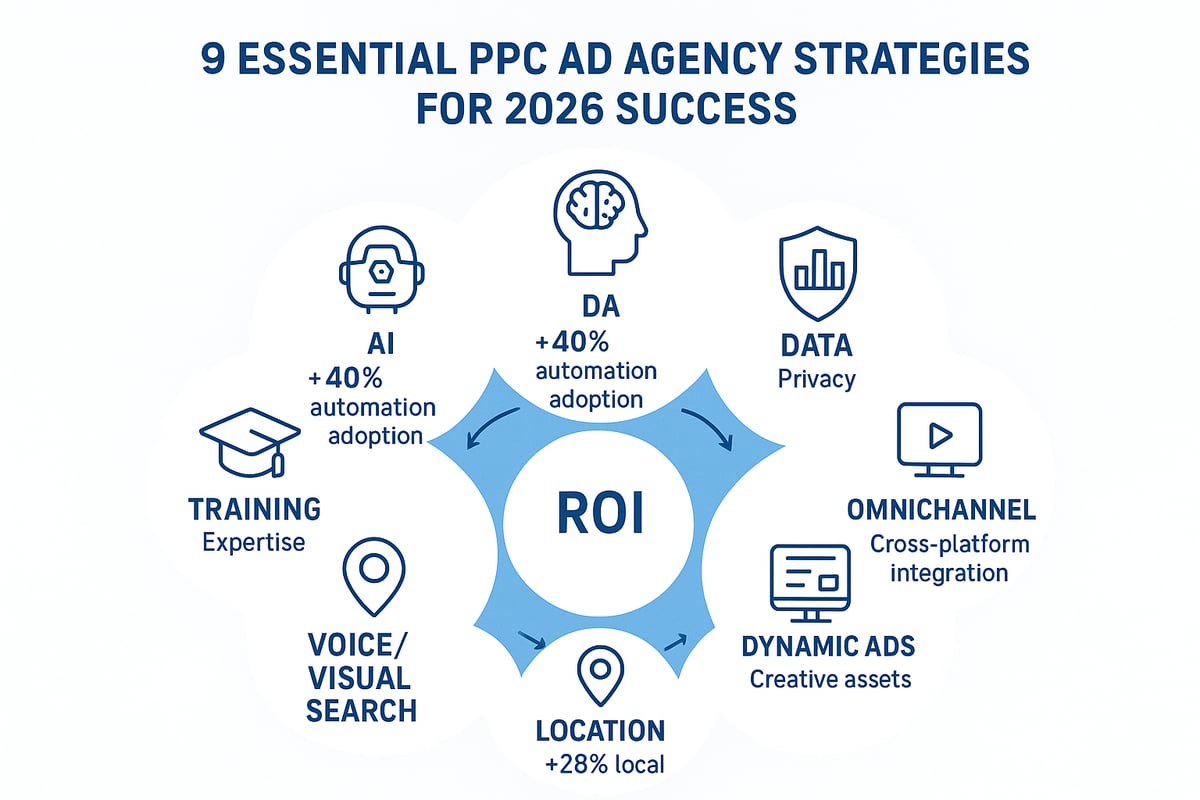 9 Essential PPC Ad Agency Strategies for 2026 Success