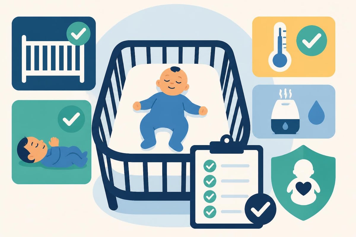 Safe sleep guidelines for infants