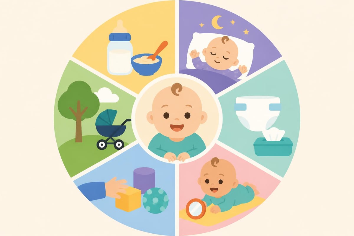 Daily infant care routine