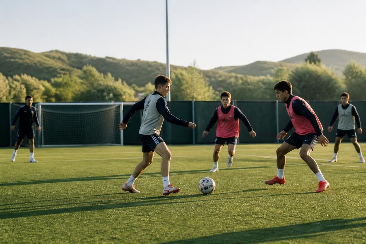 Weekly training schedule structure