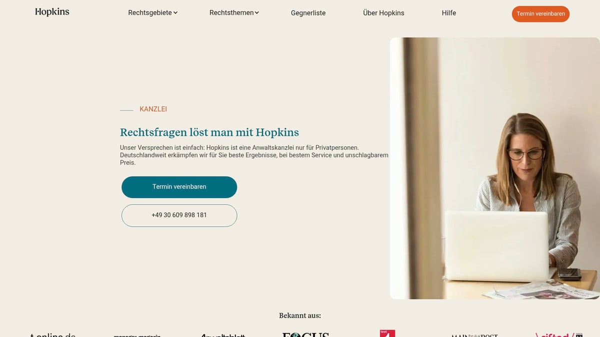 Top 7 Anwälte Für Mietrecht 2025: Experten Für Ihre Rechte - Hopkins Rechtsanwälte